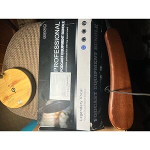 Professional Podcast Equipment Legendary Vocal Complete Kit With Live Sound Card